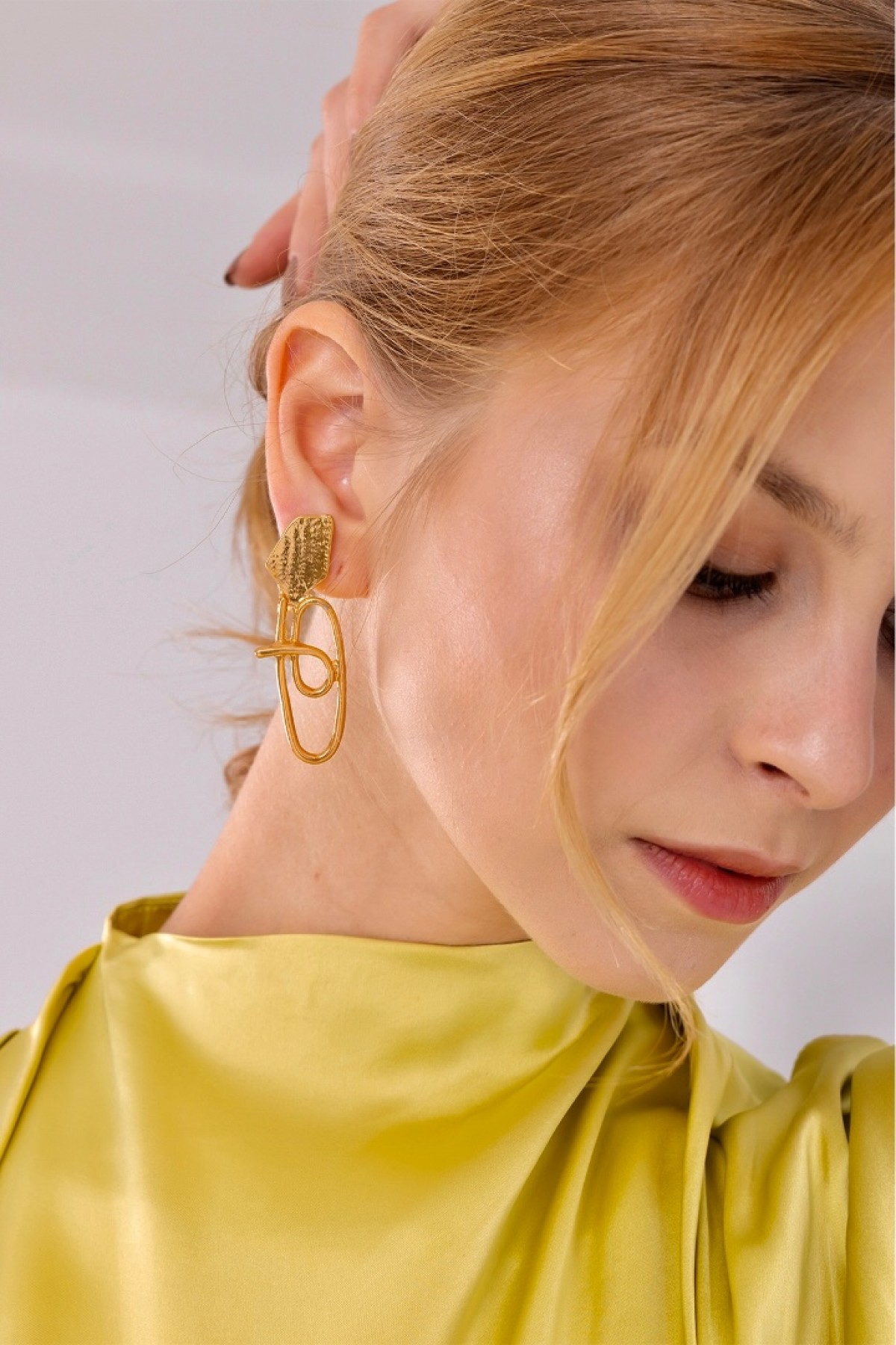 Gold Artform Earrings 