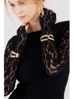 Gold Bracelet – Clarisse Accessories Clarisse gold bağlantılı metal bileklik