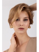 Clarisse Gold Spiral Hoop Earrings Gold spiral hoop earrings – Clarisse