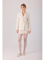 Lune Blanche Elegance Blazer - Clarisse Beyaz Ceket Clarisse beyaz blazer ceket Lune Blanche Elegance