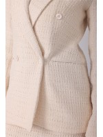 Lune Blanche Elegance Blazer - Clarisse Beyaz Ceket Clarisse beyaz blazer ceket Lune Blanche Elegance