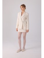 Lune Blanche Elegance Blazer - Clarisse Beyaz Ceket Clarisse beyaz blazer ceket Lune Blanche Elegance