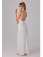 The Swan elbise – Clarisse koleksiyonu Clarisse The Swan beyaz saten elbise