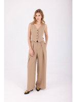 Muse Beige Yelek - Clarisse Muse Beige Vest Clarisse Yelek Koleksiyonu