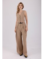 Muse Beige Pantolon - Clarisse Muse Beige Pants Clarisse Koleksiyonu